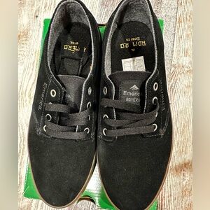Emerica Black Canvas Sneakers